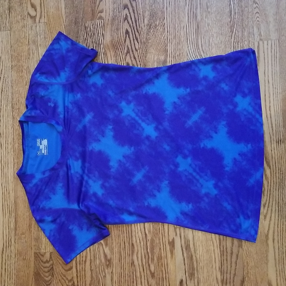 (M) Under Armour HeatGear Fitted Athleisure Short Sleeve T-Shirt Athletic Comfy